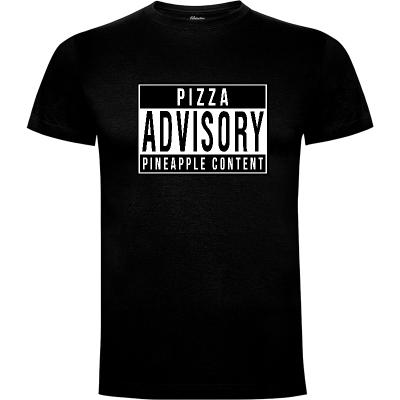 Camiseta Pizza Advisory! - Camisetas Graciosas