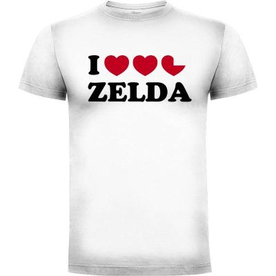 Camiseta I Love Zelda - Camisetas San Valentin