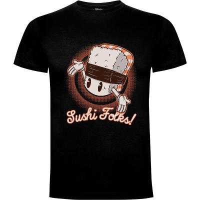 Camiseta Sushi Folks! - Camisetas Fernando Sala Soler