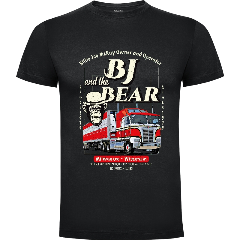 Camiseta BJ y El Oso Compañia de Camiones