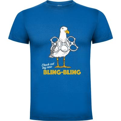 Camiseta Bling Bling - Camisetas Graciosas