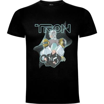 Camiseta Tron & Daft Punk - Camisetas Cine