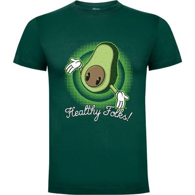 Camiseta Healthy Folks! - Camisetas Retro