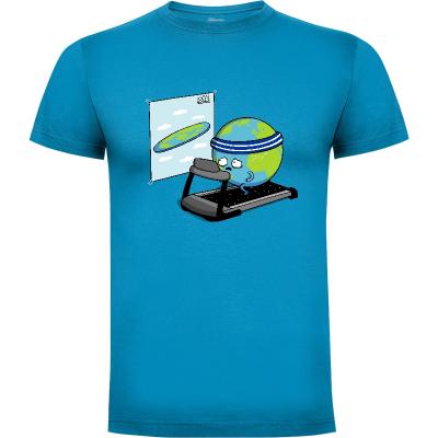 Camiseta Round Earth! - Camisetas Gym Frikis