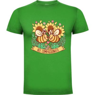 Camiseta Bee Compassionate - Camisetas Naturaleza