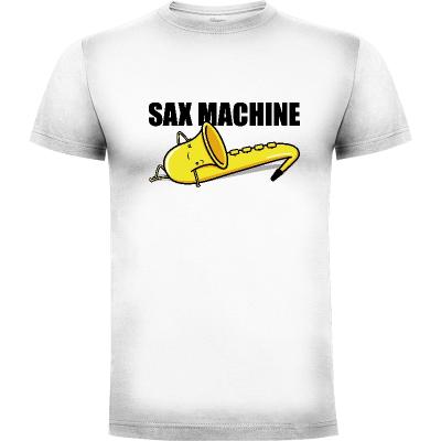 Camiseta Sax Machine! - Camisetas Musica