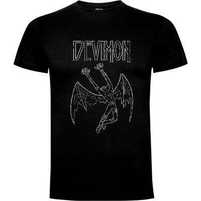Camiseta Led Devimon - Camisetas Rockeras