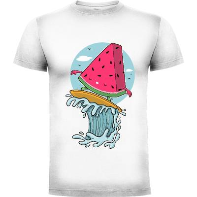 Camiseta Watermelon Surfer - Camisetas cute