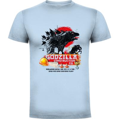 Camiseta Compañía de construcción Godzilla - Camisetas Alhern67