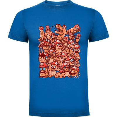 Camiseta Cappy Party on Orange - Camisetas Frikis