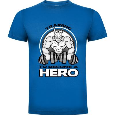 Camiseta Training to become a hero - Camisetas Awesome Wear