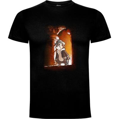 Camiseta The temple - Camisetas Trheewood - Cromanart