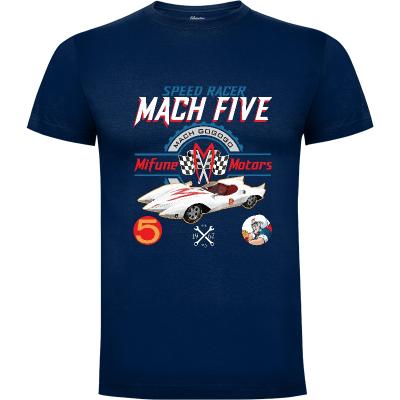 Camiseta Speed Racer Mach 5 Mifune Motors - Camisetas Alhern67