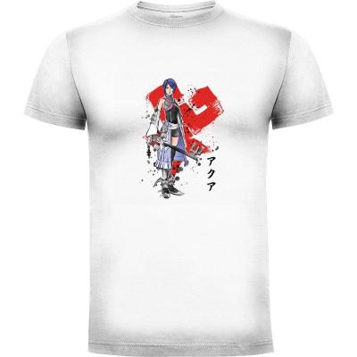 Camiseta Keyblade Master Aqua - Camisetas DrMonekers