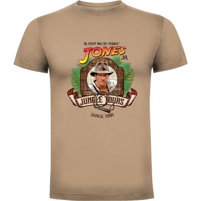 Camiseta Dr. Jones Excursiones en la Selva - Camisetas Retro