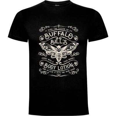 Camiseta Etiqueta de loción de cuerpo de Buffalo Bill - Camisetas Alhern67