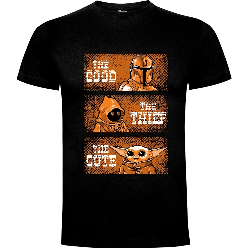 Camiseta The good the thief the cute