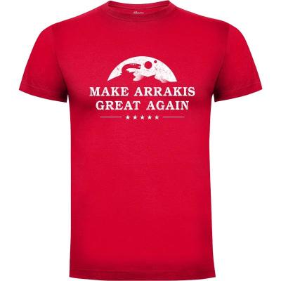 Camiseta Make Arrakis Great Again - Camisetas Literatura