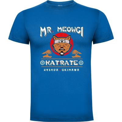 Camiseta Mr. Meowgi Katrate - Camisetas Retro