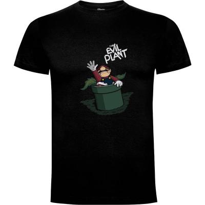 Camiseta The Evil Plant! - Camisetas Graciosas