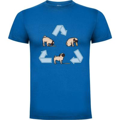 Camiseta The Cycle of the Pug! - Camisetas Raffiti
