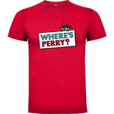 Camiseta Where's Perry! - Camisetas Graciosas