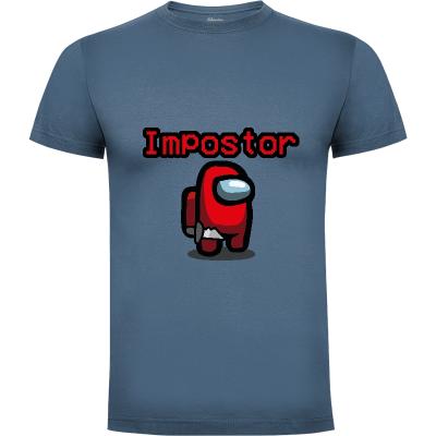 Camiseta Impostor Among Us - Camisetas Videojuegos