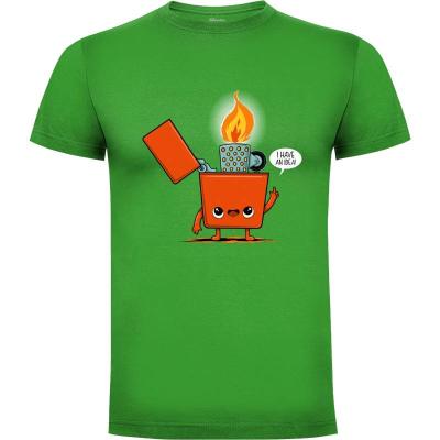 Camiseta Idea Inflamable - Camisetas Kawaii