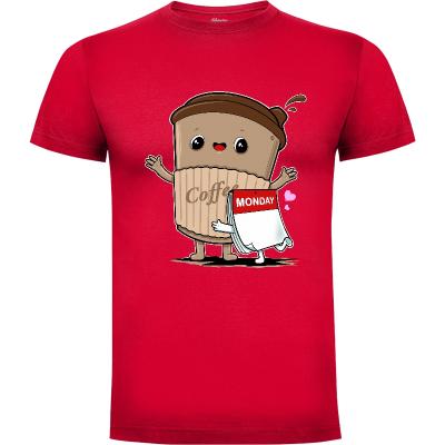 Camiseta Monday need coffee - Camisetas Fernando Sala Soler
