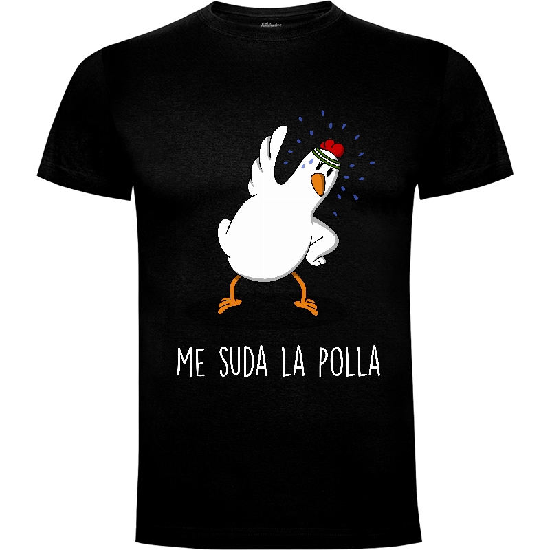 Camiseta Me suda la polla (Black)