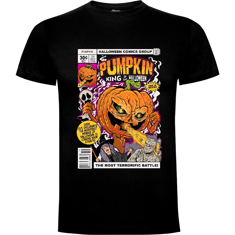 Camiseta Pumpkin King of the Halloween