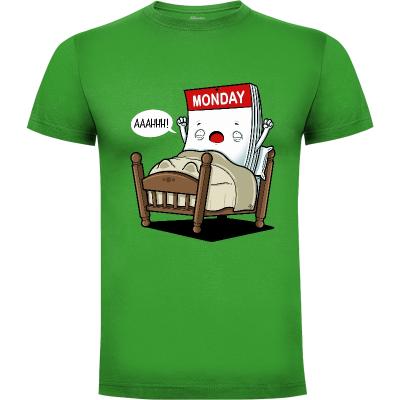 Camiseta Wake Up Monday - Camisetas Cute