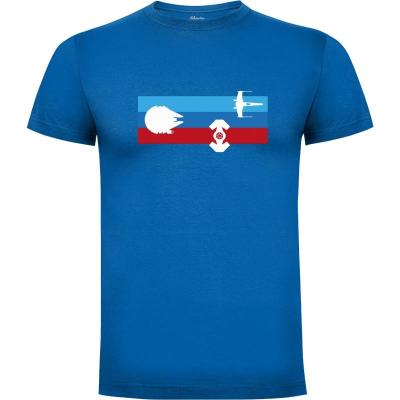 Camiseta Minimalist Spaceships - Camisetas DrMonekers