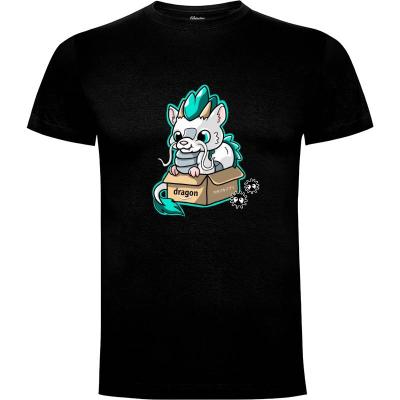 Camiseta Adopta un dragón - Camisetas Mushita