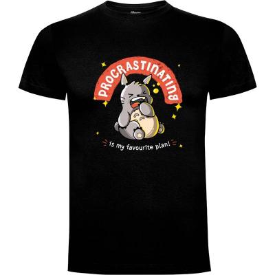 Camiseta Procrastinating Totoro - Camisetas totoro