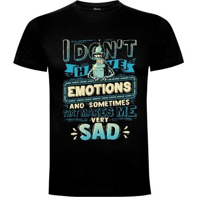 Camiseta No Emotions - Camisetas TeesGeex