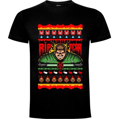 Camiseta Ugly Sweater Rip and Tear - Camisetas Navidad