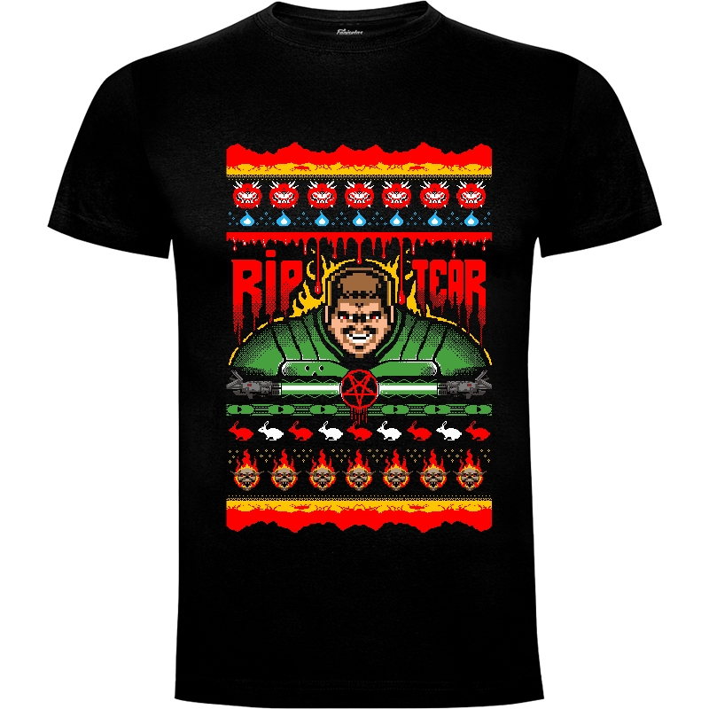 Camiseta Ugly Sweater Rip and Tear