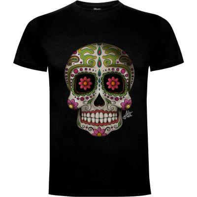 Camiseta Calavera Mexicana 2.0 - Camisetas Adrian Filmore