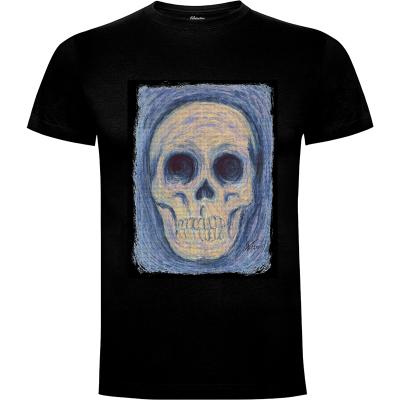 Camiseta Skull on canvas nº1 - Camisetas Adrian Filmore