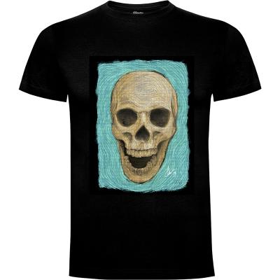 Camiseta Skull on canvas nº2 - Camisetas Adrian Filmore