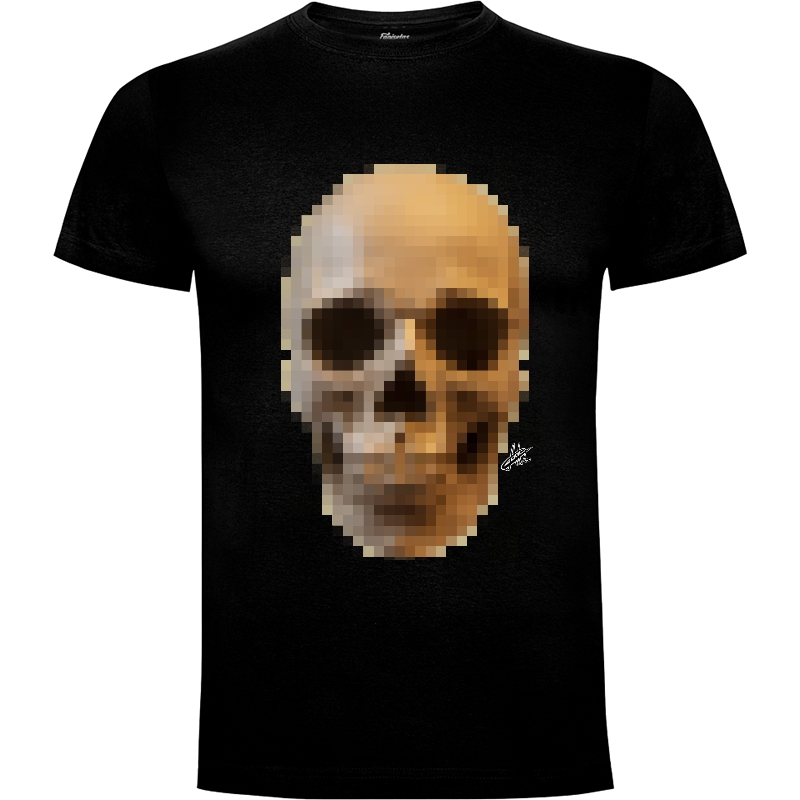Camiseta Pixel Skull