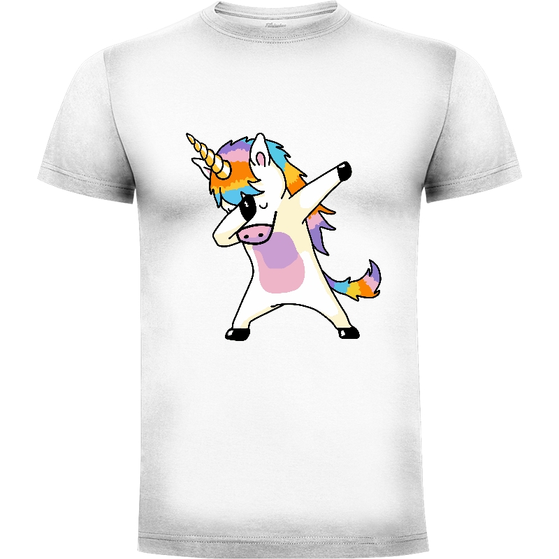 Camiseta Unicornio Kawaii Arcoiris