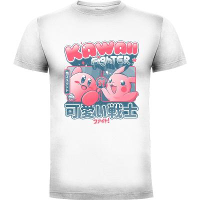 Camiseta Kawaii Fighter - 2 - Camisetas TeesGeex