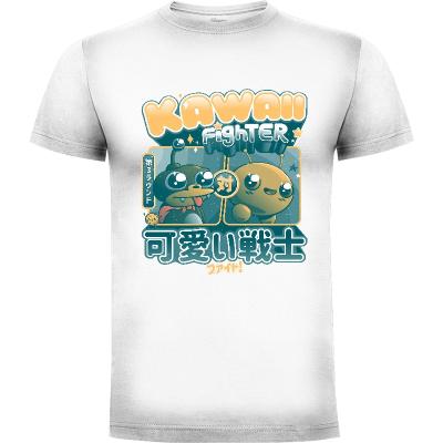 Camiseta Kawaii Fighter - 3 - Camisetas TeesGeex