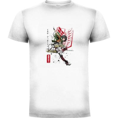 Camiseta Soldier Mikasa - Camisetas DrMonekers