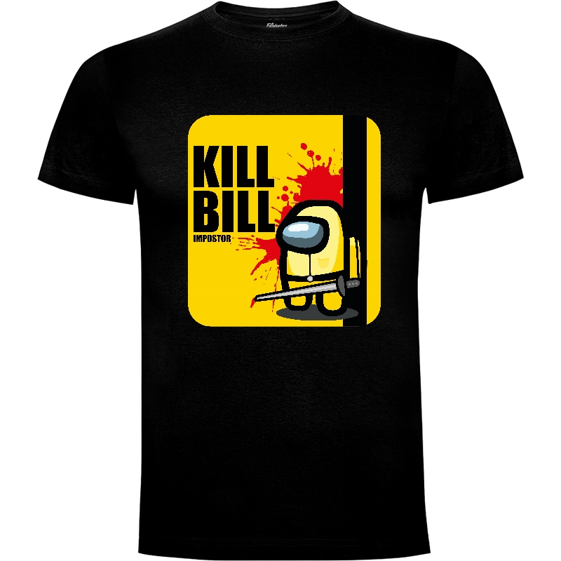 Camiseta Among Us Parodia Kill Bill