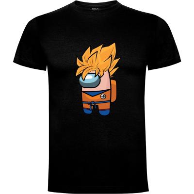 Camiseta Goku Among Us - Camisetas Maax
