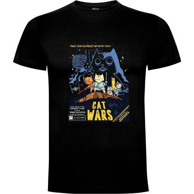 Camiseta Cat Wars - Camisetas Maax