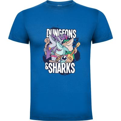 Camiseta Tiburones y Mazmorras - Camisetas Maax
